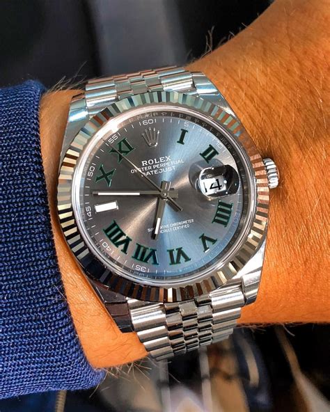 rolex datejust 41 jubilee wimbledon